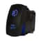FOG Lights Laser Rocker Switch OnOff Button Blue Led SPST 0