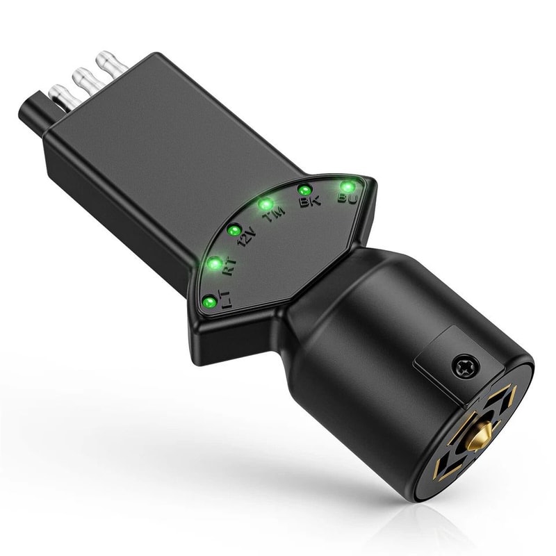 Way Trailer Light Tester For RV Truck Towing 3