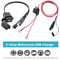 Waterproof Motorcycle SAE To USB Charger Cable 1