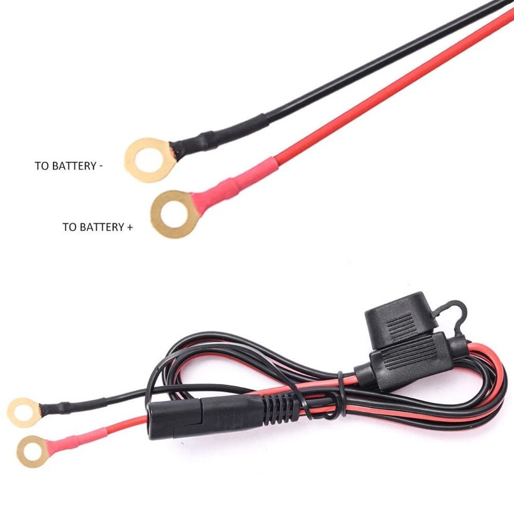 Waterproof Motorcycle SAE To USB Charger Cable 2