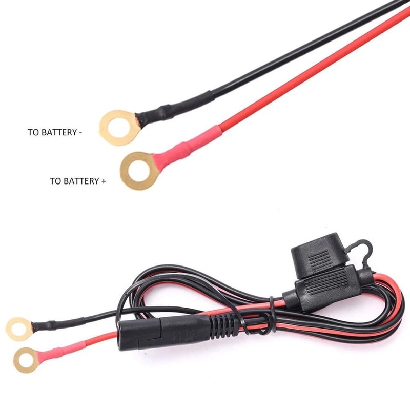 Waterproof Motorcycle SAE To USB Charger Cable 2