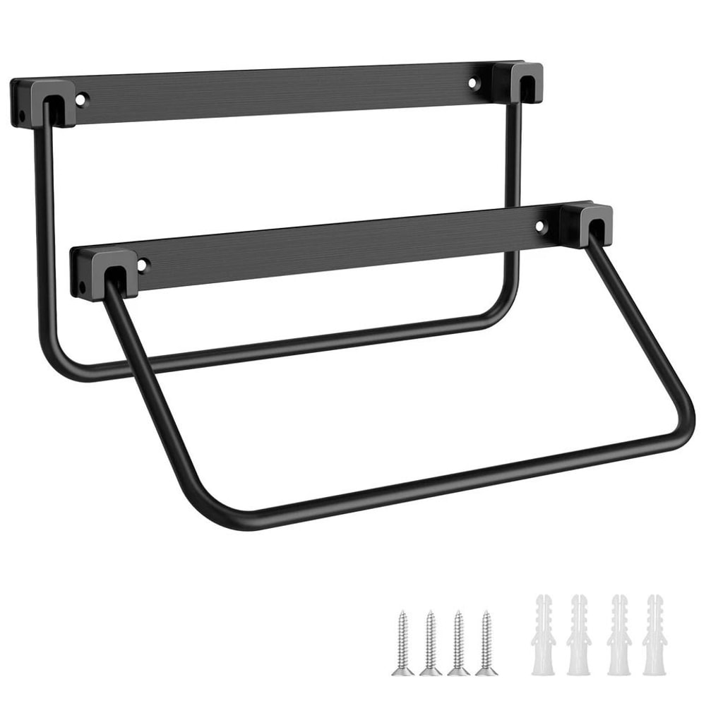 Pair RV Wall Mounted Shoe Rack Space Saving Camper Entryway Organizer 1