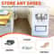 Pair RV Wall Mounted Shoe Rack Space Saving Camper Entryway Organizer 4