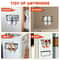 Pair RV Wall Mounted Shoe Rack Space Saving Camper Entryway Organizer 5