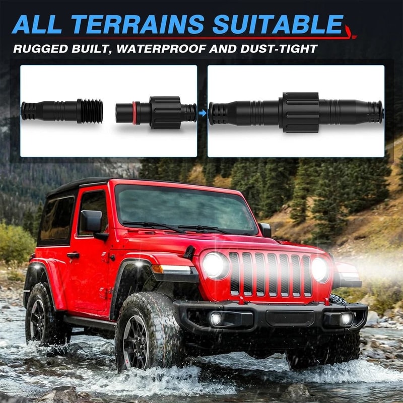 Y Splitter Cable For RGBW Rock Lights 4