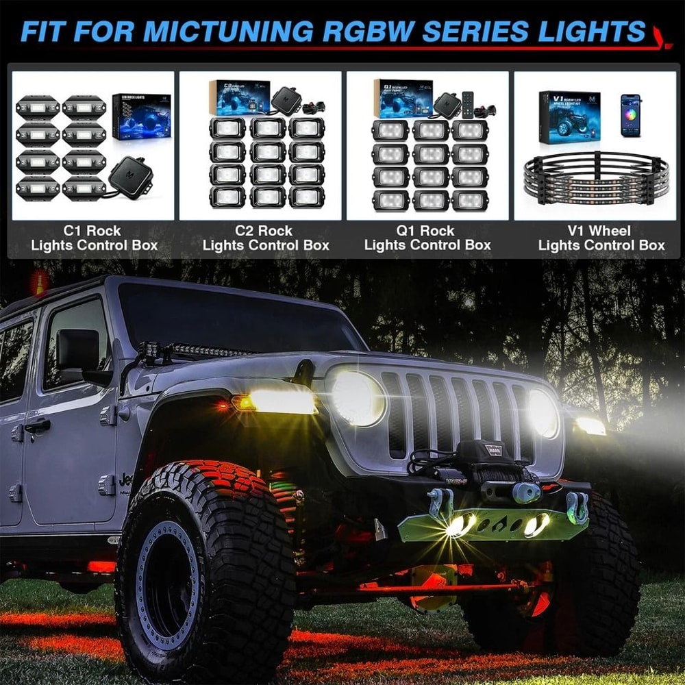 Y Splitter Cable For RGBW Rock Lights 5