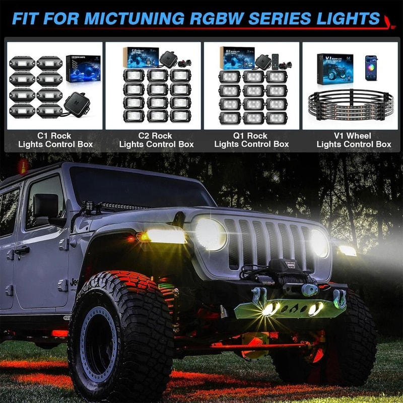 Y Splitter Cable For RGBW Rock Lights 5