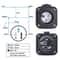 RV Shore Power Inlet With Waterproof Cap 1