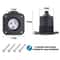 RV Shore Power Inlet With Waterproof Cap 2