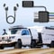Way Flat Trailer Extension Cable AWG Wiring Harness For Secure Vehicle To Trailer Connection 1
