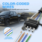Way Flat Trailer Extension Cable AWG Wiring Harness For Secure Vehicle To Trailer Connection 12