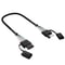 Way Flat Trailer Extension Cable AWG Wiring Harness For Secure Vehicle To Trailer Connection 0