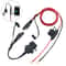 Waterproof Motorcycle USB Charger SAE To USB Adapter With Fuse 0