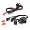 Waterproof Motorcycle USB Charger SAE To USB Adapter With Fuse 2