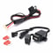 Waterproof Motorcycle USB Charger SAE To USB Adapter With Fuse 2