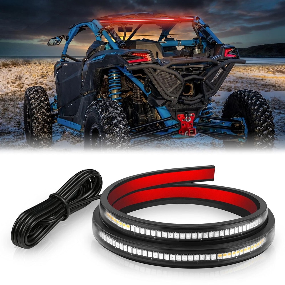 UTV LED Tail Light Strip LED Brake Turn Signal Bar For ATV Golf Cart 17