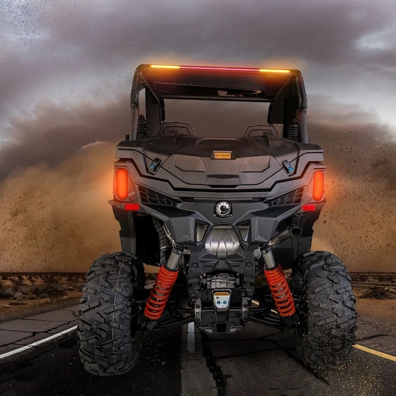 UTV LED Tail Light Strip LED Brake Turn Signal Bar For ATV Golf Cart 7