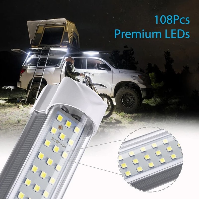 Car Interior LED Light Bar With Switch For RV Truck Boat 1