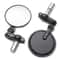 Motorcycle Bar End Mirrors Round Handlebar Pair 0