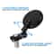 Motorcycle Bar End Mirrors Round Handlebar Pair 5