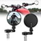 Motorcycle Bar End Mirrors Round Handlebar Pair 13