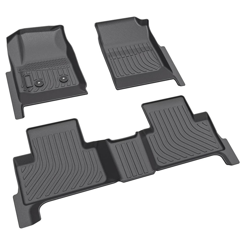 Chevy Colorado Floor Mats Crew Cab All Weather TPE Floor Liners 3