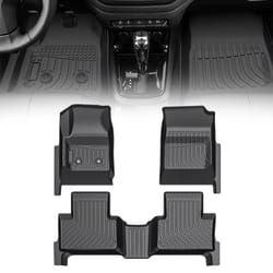chevy colorado floor mats crew cab all weather tpe floor liners