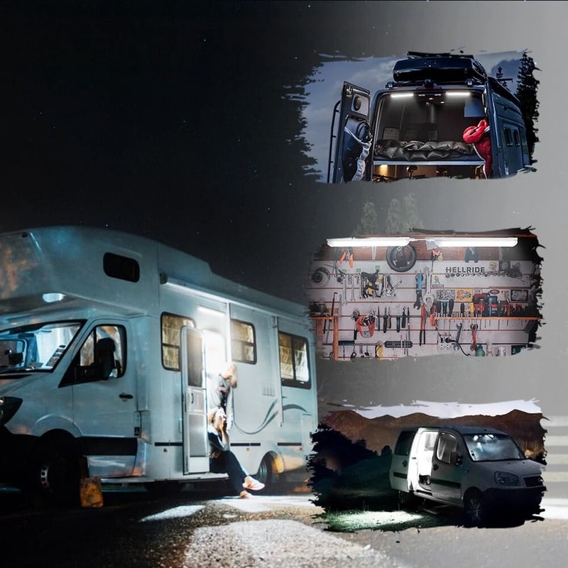 LED Interior Light Bar For Van RV Boat Trailer 10