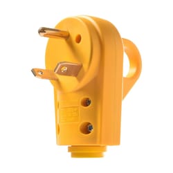 amp rv plug replacement connector with easy grip handle