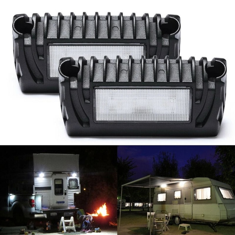 RV LED Porch Light Exterior Utility Awning Lamp 7