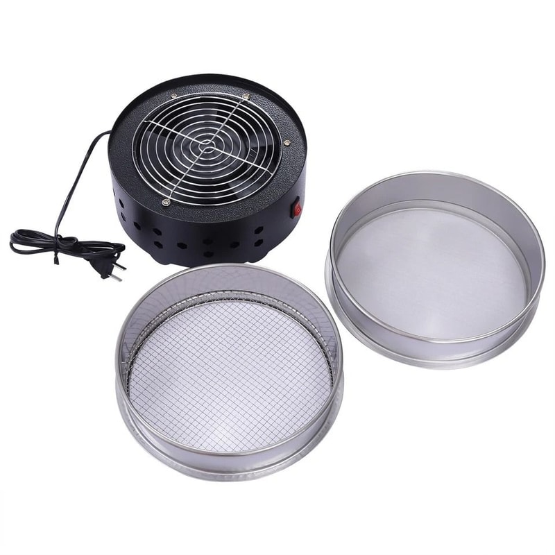 Electric Coffee Bean Cooler With Stainless Steel Mesh For Home Coffee Roasting 4