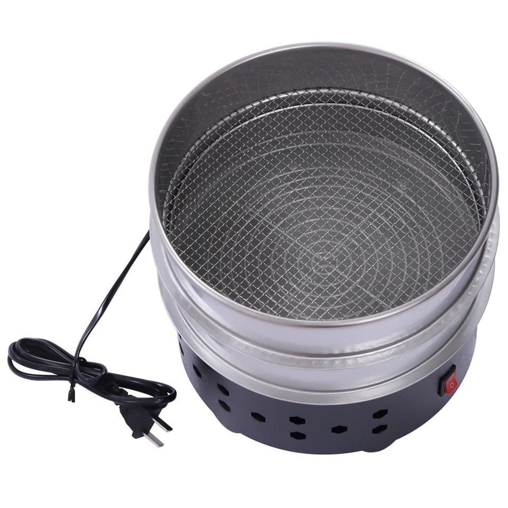 Electric Coffee Bean Cooler With Stainless Steel Mesh For Home Coffee Roasting 6