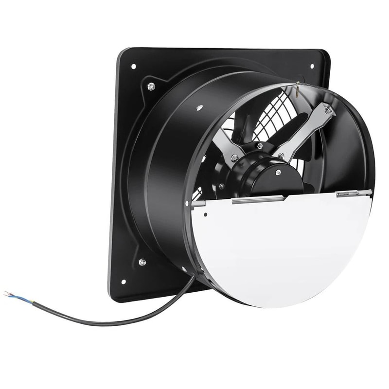 Silent Wall Exhaust Fan For Bathroom Kitchen And Garage Ventilation 10