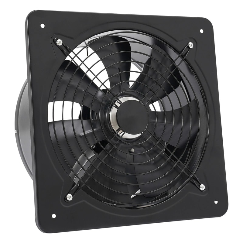Silent Wall Exhaust Fan For Bathroom Kitchen And Garage Ventilation 0