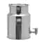 Stainless Steel Beverage Dispenser With Spigot For Milk Juice Coffee And Parties 4