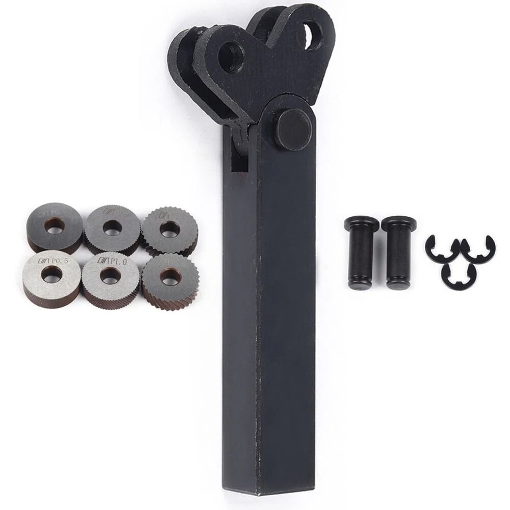 Dual Wheel Lathe Knurling Tool Steel Knurl 0