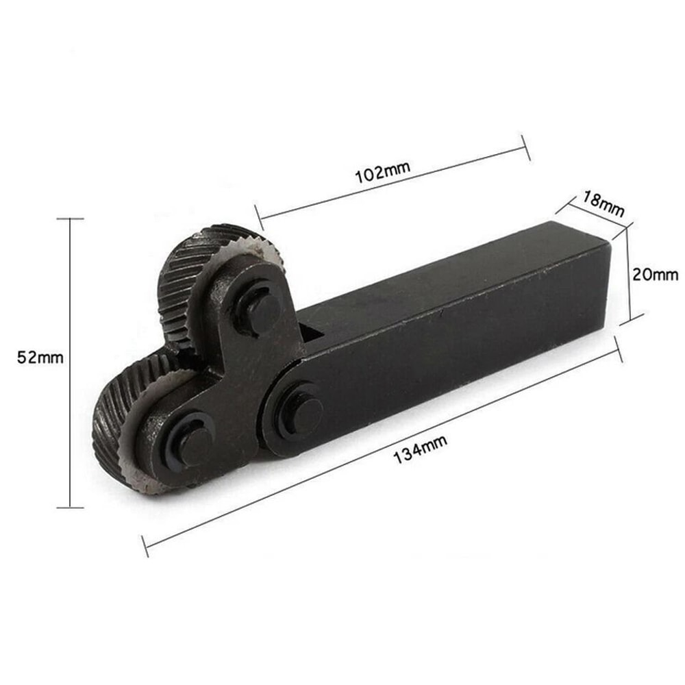 Dual Wheel Lathe Knurling Tool Steel Knurl 1