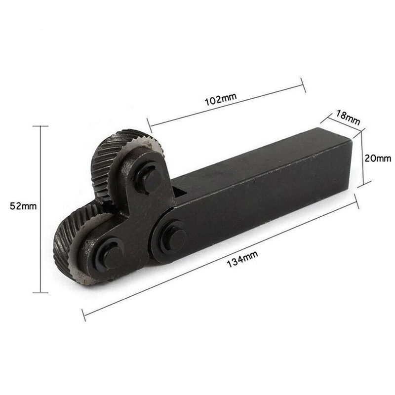 Dual Wheel Lathe Knurling Tool Steel Knurl 1