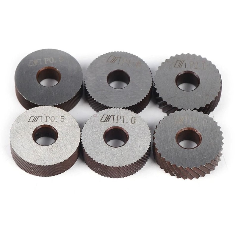 Dual Wheel Lathe Knurling Tool Steel Knurl 4