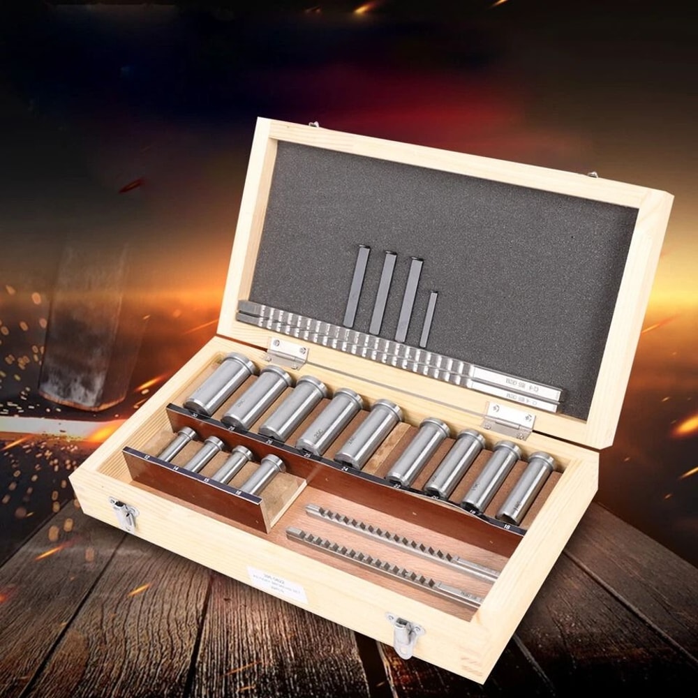 Premium HSS Metric Keyway Broach Set Piece Precision Broaching Tools Kit 10