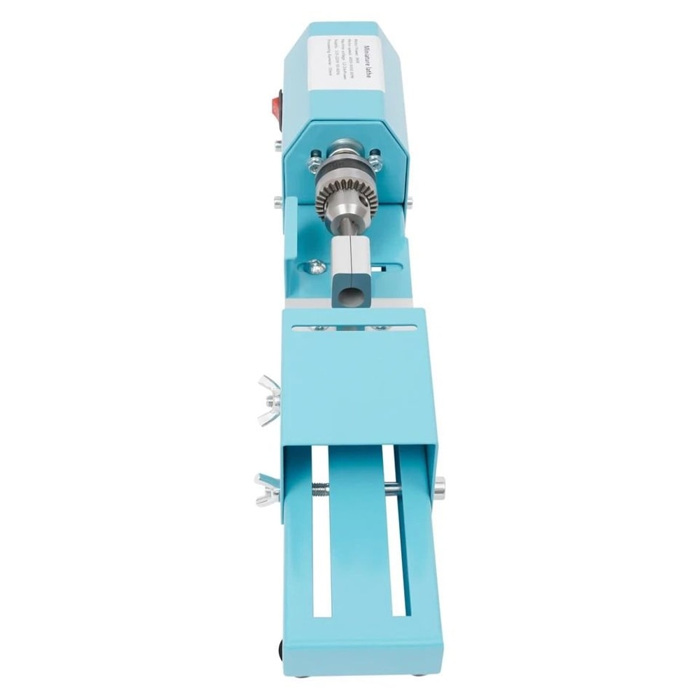 Compact Table Top Lathe Machine For Woodworking Mini Wood Lathe Mill Turn Tool 4