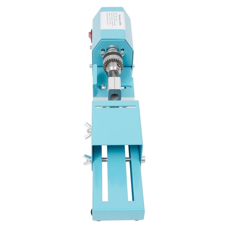 Compact Table Top Lathe Machine For Woodworking Mini Wood Lathe Mill Turn Tool 4