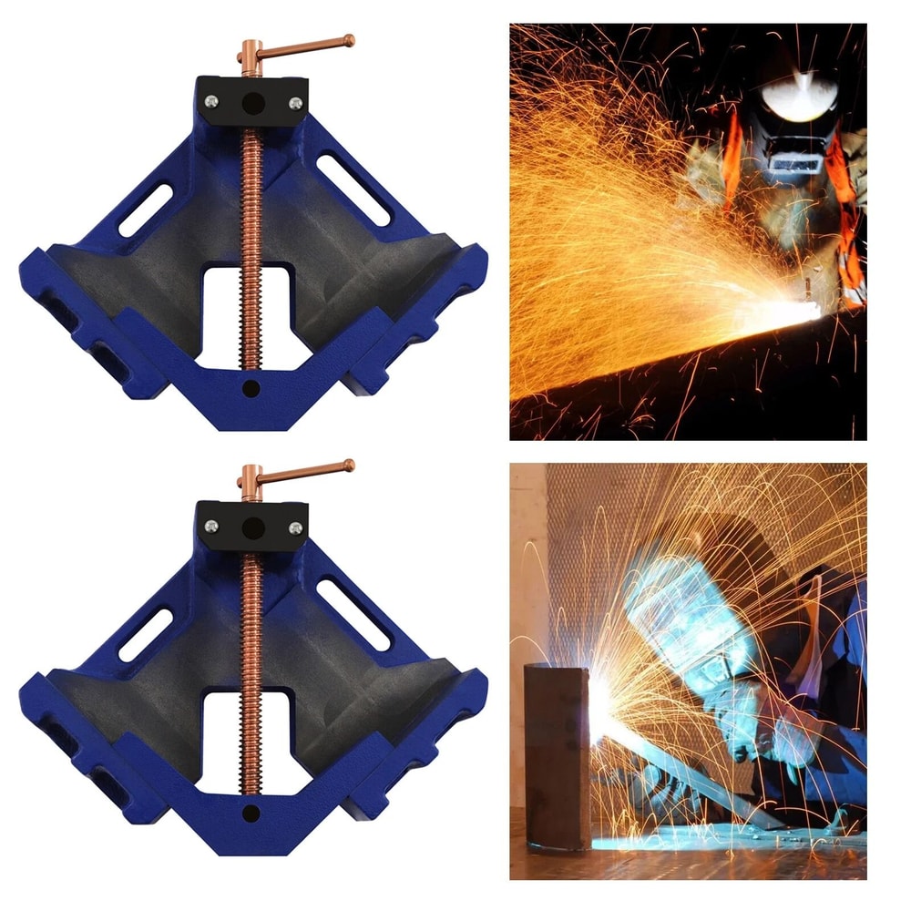 Welding Angle Clamp Right Angle Clamp Set Cast Iron Precision 13