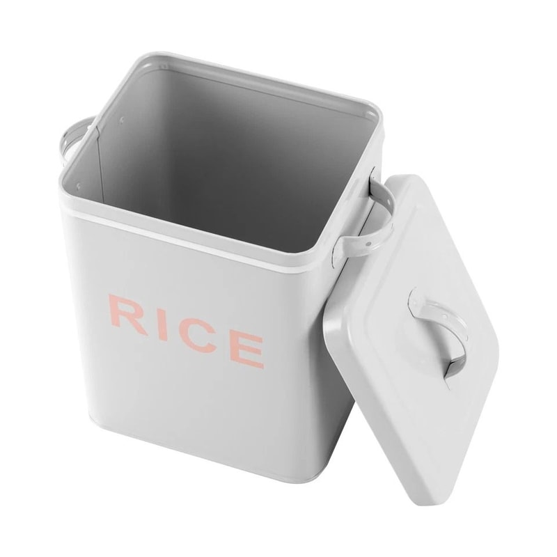 Metal Food Storage Container For Rice Flour Sugar And Pet Food 1