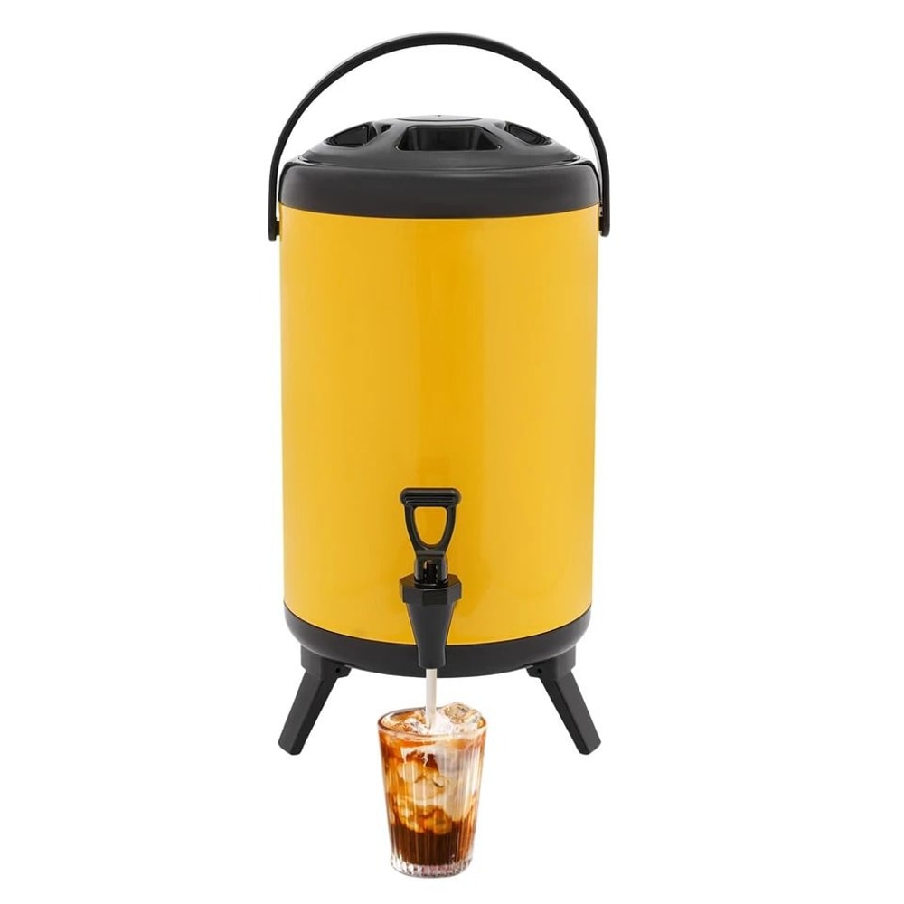 Premium 10L Insulated Beverage Dispenser Hot Cold Drink Server Container 8