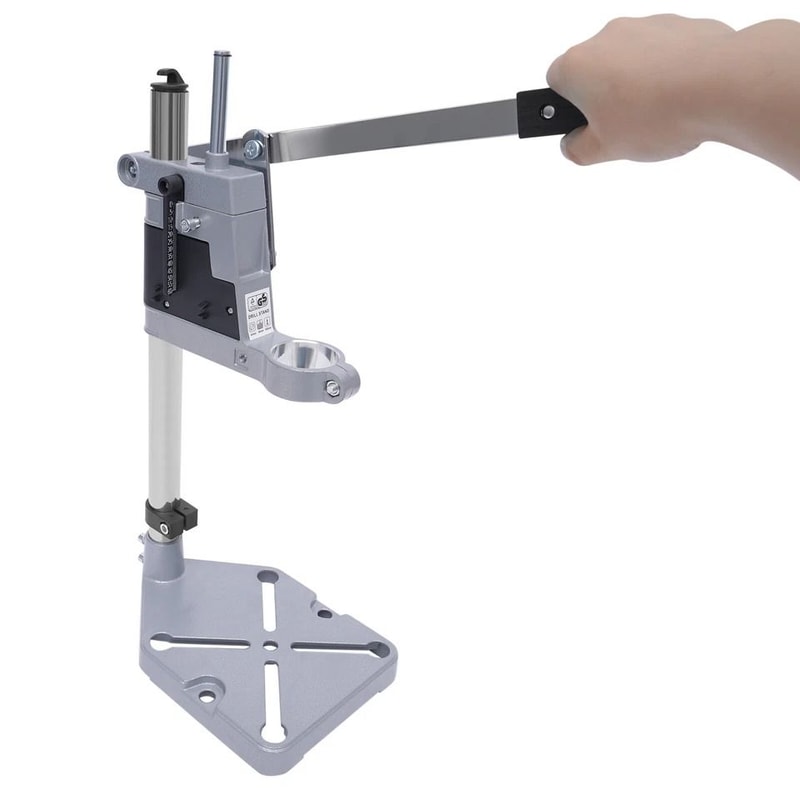 Universal Drill Press Stand Bench Clamp Adjustable Drill Stand Tool Holder For Power Hand Drills 6
