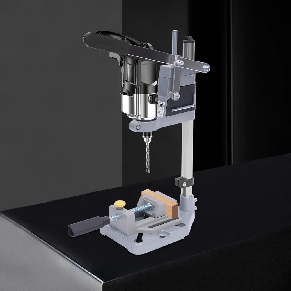 Universal Drill Press Stand Bench Clamp Adjustable Drill Stand Tool Holder For Power Hand Drills 8