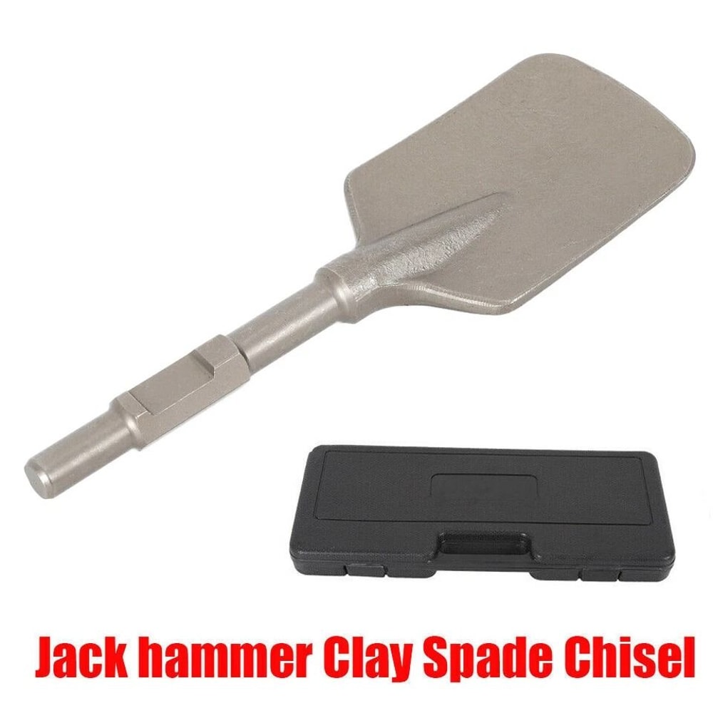 Jack Hammer Clay Spade Shovel Chisel Bit Hex Shank Demolition Hammer 3