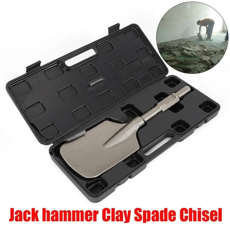 Jack Hammer Clay Spade Shovel Chisel Bit Hex Shank Demolition Hammer 4