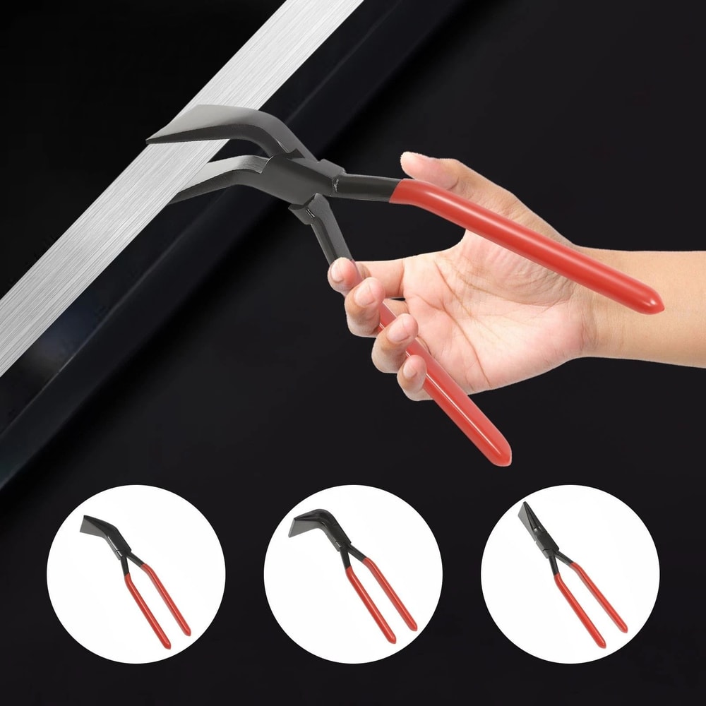 Professional Sheet Metal Bending Pliers Set Straight Hand Seamer Tool Set For Precision Metalwork 4